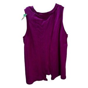 New Magenta‎ Womens Muscle Shirt Sleeveless Small